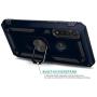 CasemartUSA Phone Case for [Motorola Moto G Power (XT2041)], [Ring Series][Navy Blue] Full Rotating Metal Ring Cover with Kickstand (Tracfone, Straight Talk, Simple Mobile, Consumer Cellular)