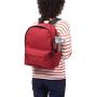 AmazonBasics Classic School Backpack - Red