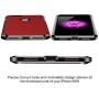 iPhone 7/8 Case, ImpactStrong Heavy Duty Dual Layer Protection Cover Heavy Duty Case for iPhone 7/8 (Deep Red)