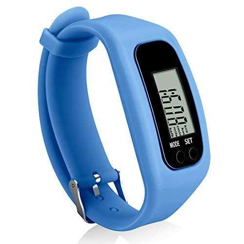 Bomxy Fitness Tracker Watch, Simply Operation Walking Running Pedometer with Calorie Burning and Steps Counting