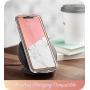 i-Blason Cosmo Series Case for iPhone 11 (2019 Release), Slim Full-Body Stylish Protective Case with Built-in Screen Protector, Marble, 6.1