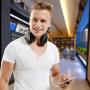 Bluetooth Headphones Wireless,MKay Over Ear Headset V5.0 with Microphone, Foldable & Lightweight, Support Tf Card MP3 Mode and Fm Radio for Cellphones Laptop TV(Black-Gray)