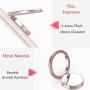 Phone Ring Holder Stand Rose Gold Universal Thin Finger Ring Grip Ring Stand Grip Mount Compatible with iPhone XR XS Max 8 7 6s 6 Plus Smartphones (Cactus)