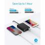 USB Wall Charger, Anker 60W 6 Port USB Charging Station, PowerPort 6 Multi USB Charger for iPhone Xs/Max/XR/X/8/7/Plus, iPad Pro/Air 2/Mini/iPod, Galaxy S9/S8/S7/Edge/Plus, Note, LG, HTC, and More