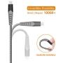 Haribol MFi Certified iPhone Charger Cable, 4Pack 3FT 6FT Nylon Braided Fast Charging Cable for iPhone 11, 11 Pro,11 Pro Max, Xs, Max, XR, X,8 Plus,8,7 Plus,7,6 Plus,6,6S Plus,6s,5,iPad and More(Grey)