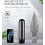 Car Vacuum Cleaner Portable Handheld Vacuum Cordless Mini Vacuum Cleaner 5200PA Powerful Suction Rechargeable for Home and Car Cleaning-Black Grey Car Vacuum Cleaner Portable Handheld Vacuum Cordless Mini Vacuum Cleaner 5200PA Powerful Suction Rechargeable for Home and Car Cleaning-Black Grey