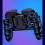 [Six-Finger] Mobile Phone Cooling Pad Game Controller Cooling Radiating Game Joystick for pubg/Fortnite/Survival Game Grib for 4.6-6.44Inch iOS and Android System by Greatstar