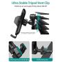 VICSEED 2020 Upgrade Ultra Stable Car Phone Mount Easy Clamp Universal Car Phone Holder Air Vent Cell Phone Holder for Car Fits for iPhone SE 11 Pro XS Max XR Galaxy S20 S20+ Note 20 10 10+ All Phones