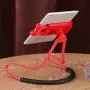 Flexible Long Arms Stand Clip Holder,Hanging on Neck Universal Mobile Phone Stand Loungers Bracket for Mobile Phone Tablet PC Desktop(Black) Flexible Long Arms Stand Clip Holder,Hanging on Neck Universal Mobile Phone Stand Loungers Bracket for Mobile Phone Tablet PC Desktop(Black)