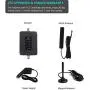 ANNTLENT 5 Band Cell Phone Signal Booster for Car Truck and RV - Band 2/4/5/12/13/17 Vehicle 4g Repeater Supports Verizon AT&T T-Mobile Sprint All Carriers - Boosts Your 3G 4G LTE Voice & Data