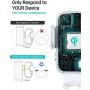 REDBEAN Wireless Car Charger 15W Qi Fast Charging Auto Clamping Mount Windshield Dashboard Air Vent Phone Holder Compatible with iPhone 11 Pro Max XS XR X 8 Plus Samsung S10 S9 S8(Pure White)