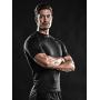 DRSKIN Mens Compression Cool Dry Sports Short Sleeve Shirt Baselayer T-Shirt Athletic Running Rashguard