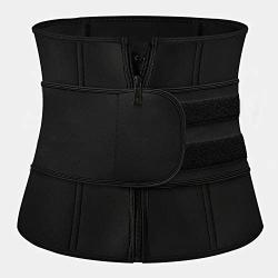 Waist Trainer for Weight Loss & Trimmer Slimmer Sauna Belt & Corset Cincher Body Shaper & Workout Slim Belly Band