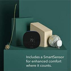 ecobee SmartThermostat with Voice Control, SmartSensor Included, Alexa Built-In