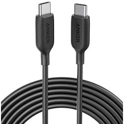 USB C Cable 60W 10ft, Anker Powerline III USB-C to USB-C Cable 2.0, USB C Charger Cable for MacBook Pro 2020, iPad Pro 2020, Switch, Samsung Galaxy S20 Plus S9 S8 Plus, Pixel, and More