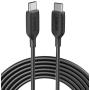 USB C Cable 60W 10ft, Anker Powerline III USB-C to USB-C Cable 2.0, USB C Charger Cable for MacBook Pro 2020, iPad Pro 2020, Switch, Samsung Galaxy S20 Plus S9 S8 Plus, Pixel, and More