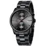 GOLDEN HOUR Mens Watches with Black/Silver Stainless Steel and Metal Casual Waterproof Chronograph Quartz Watch, Auto Date in Colorful Hands GOLDEN HOUR Mens Watches with Black/Silver Stainless Steel and Metal Casual Waterproof Chronograph Quartz Watch, Auto Date in Colorful Hands