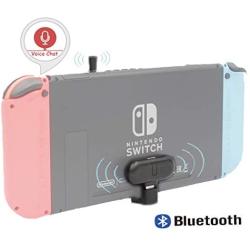 Route+ PRO Bluetooth Transmitter Wireless Audio USB-C Adaptor or Receiver with Voice Transmission - Must Have Gaming Accessory for Wireless Headset Compatible with Nintendo Switch and PC