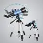 AOMEKIE Telescope for Adults Kids Astronomy Beginners 70mm Refractor Telescopes with Adjustable Tripod 10X Phone Adapter 3X Barlow and Backpack AOMEKIE Telescope for Adults Kids Astronomy Beginners 70mm Refractor Telescopes with Adjustable Tripod 10X Phone Adapter 3X Barlow and Backpack