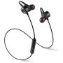 Gennubi Bluetooth Earbuds Wireless Magnetic Headset Sport Earphones for Running IPX7 Waterproof Headphones 10 Hours Playtime High Fidelity Stereo Sound and Noise Cancelling Mic 1 Hour Recharge Black