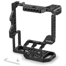 SMALLRIG Camera Cage for Sony A7R III/A7 III with VG-C3EM Vertical Battery Grip w/Cold Shoe, NATO Rail and 3/8 Locating Holes for ARRI Standard - 2176