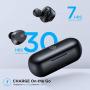 Wireless Earbuds, Bomaker Bluetooth 5.0 in-Ear Stereo Headphones, Graphene Drivers with Deep Bass, 30Hrs/2 Mics,Touch Control, Type-c Quick Charge, IPX7 Waterproof Sports Headset for iPhone/Android