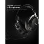 Mpow Air I Wireless Gaming Headset - PS4 Headset with Double Chamber Drivers, Detachable Noise Cancelling Microphone, Memory Foam Gaming Headphones