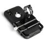 GUB Thick Case Design Bike & Motorcycle Phone Mount Handlebar Holder Adjustable Compatible with iPhone XR Xs 7s 8 Plus,Compatible with SamsungS7/S6/Note5/4,Any Phones with Thick Phone Case (Black)