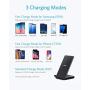 Anker Wireless Charger, 2 Pack PowerWave Stand, Qi-Certified, 7.5W for iPhone 11, 11 Pro, 11 Pro Max, Xs Max, XR, XS, X, 8, 8Plus, 10W for Galaxy S20 S10 S9 S8, Note 10 Note 9 Note 8 (No AC Adapter)