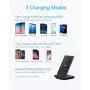Anker Wireless Charger, 2 Pack PowerWave Stand, Qi-Certified, 7.5W for iPhone 11, 11 Pro, 11 Pro Max, Xs Max, XR, XS, X, 8, 8Plus, 10W for Galaxy S20 S10 S9 S8, Note 10 Note 9 Note 8 (No AC Adapter)