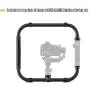 FeiyuTech AK Series Dual Handle Grip Set with 1/4 & 3/8 Inch Screw Hole Hot Shoe Mount Carbon Fiber for FeiyuTech AK Series AK2000 AK4000 Stabilizer Gimbal