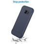 JETech Case for Samsung Galaxy S7 Protective Cover with Shock-Absorption and Carbon Fiber Design (Blue)