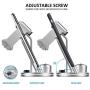 OLEBR Charging Stand Compatible with iWatch 5 and 4 Watch Charging Stand for AirPods, iWatch Series 5/4/3/2/1,iPhone 11/11 Pro/11 Pro Max/Xs/X Max/XR/X/8/8Plus/7/7 Plus /6S /6S Plus/iPad-Silver