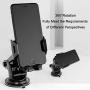Car Mount Dash Windshield Phone Holder Universal Smartphone Stand for Phone Grip with iPhone 11 Pro XS Max X XR 8 Plus Samsung Galaxy S20 S10 S9 S8 Note 10 and More