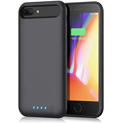 Battery Case for iPhone 6s Plus/ 6 Plus/ 7 Plus/ 8 Plus 8500mAh,Portable Charger Case Rechargeable Charging Case, Battery Pack Cover Power Bank for 6s Plus/ 7 Plus/ 8 Plus (5.5 inch) Battery Case for iPhone 6s Plus/ 6 Plus/ 7 Plus/ 8 Plus 8500mAh,Portable Charger Case Rechargeable Charging Case, Battery Pack Cover Power Bank for 6s Plus/ 7 Plus/ 8 Plus (5.5 inch)
