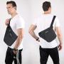 WATERFLY Sling Bag Lightweight Casual Daypack Chest Shoulder Bag for Men Boy