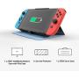 ZTEK Nintendo Switch 10,000mAh Battery Pack Charger Case Bank Bundle with Carry Case & Screen Protector