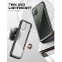 Supcase Unicorn Beetle Style Series Case Designed for Iphone 11 Pro Max 6.5 Inch (2019 Release), Premium Hybrid Protective Clear Case (Black)