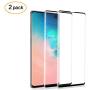 Keklle Galaxy S10 Plus Screen Protector,[2 Pack][3D Curved][Anti-Scratch][Anti-Fingerprint][High Definition] Full Coverage Tempered Glass Screen Protector Suitable for Samsung S10 Plus