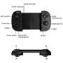 Mobile Game Controllers,ANRIS iOS & Android Controller Joysticks for PUBG,Wireless Remote Controller Gamepad Compatible with 4-6" Android iOS Phone (Not Applicable IOS13.4) PXN-P30