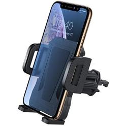 Air Vent Phone Holder for Car,Miracase Universal Vehicle Cell Phone Mount Cradle with Adjustable Clip Compatible with iPhone 11 Pro Max/XR/XS Max/XS/X/8/8 Plus/7/7P,Galaxy S10/S10+/S9/Note 9 and More