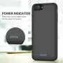 Battery Case for iPhone 8plus/7plus/6 Plus/6s Plus, Upgraded [8500mAh] Protective Portable Charging Case Rechargeable Extended Battery Pack for Apple iPhone 8plus/7plus/6 Plus/6s Plus(5.5) - Black