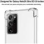 ROSAUI for Galaxy Note 20 Ultra Case Soft TPU Bumper Slim Shock Absorption Protective Case Clear Transparent Phone Cover Anti-Scratch Case for Samsung Galaxy Note20 Ultra 6.9 inches (Transparent)