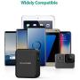 USB Quick Charger RAVPower 36W Quick Charge 3.0 Wall Charger Dual USB Plug for iPhone 11 Pro Max XS Max XR X 8 7 Plus Galaxy S10+ S9+ Note 10+ Note 9+ Note 8 LG G6 V30 Google Pixel Nexus HTC 10