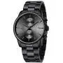 GOLDEN HOUR Mens Watches with Black/Silver Stainless Steel and Metal Casual Waterproof Chronograph Quartz Watch, Auto Date in Colorful Hands GOLDEN HOUR Mens Watches with Black/Silver Stainless Steel and Metal Casual Waterproof Chronograph Quartz Watch, Auto Date in Colorful Hands