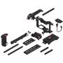 JTZ DP30 Camera Cage 15mm Rail Rod Base Plate Rig + Top Handle + Shoulder Pad + Electronic Handle Grip + Carbon Fiber Matte Box + Follow Focus for Panasonic Lumix GH3 GH4 GH5 GH5s Cameras