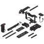 JTZ DP30 Camera Cage 15mm Rail Rod Base Plate Rig + Top Handle + Shoulder Pad + Electronic Handle Grip + Carbon Fiber Matte Box + Follow Focus for Panasonic Lumix GH3 GH4 GH5 GH5s Cameras