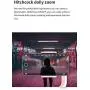 iPhone Gimbal Stabilizer, Feiyu VLOG Pocket, 3-Axis Handheld Foldable Gimble, for All Smartphones, with Face/Object Tracking (Pink & Pocket-Size)