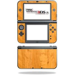 MightySkins Skin Compatible with New Nintendo 3DS XL (2015) Cover wrap Sticker Skins Birch Wood Grain