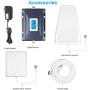 Verizon Cell Phone Signal Booster 4G LTE Straight Talk Verizon Cell Phone Booster Extender Signal Booster 700mhz Band 13 Cell Booster Verizon 4G LTE Network Extender Antenna Kit LCD 5000sqft FUSTAR